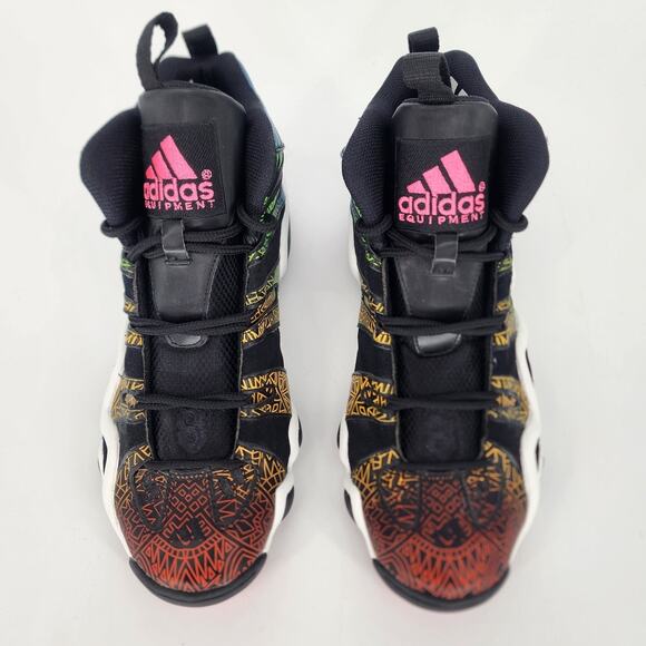 Adidas Crazy 8 Tribal Gradient SAMPLE Basketball Shoes Black Multi Size 9 - Picture 13 of 14